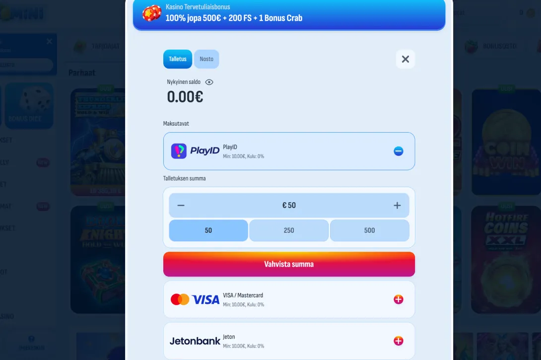 Miten Tallettaa