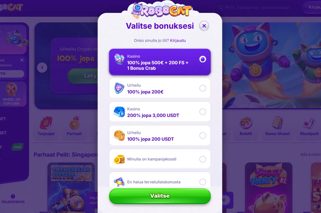 Vaiheittainen rekisteröitymisopas
